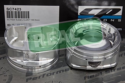 CP Pistons SC7423 Piston and Ring Set for Subaru, Pack of 4