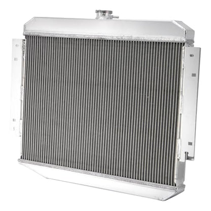 4 ROW Radiator+Shroud Fan Replacement for 1971-1979 Dodge D100 D150 D200 W100 W150 Truck Radiators