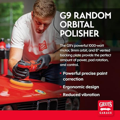 Griot's Garage G9 Random Orbital Polisher, 1000 W, Variable Speed - size: G9 Random Orbital Polisher