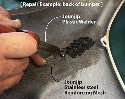 JOUNJIP Standard Plastic Welding Repair Kit UL-Certified Plastic Welder 80W - style: Standard Kit