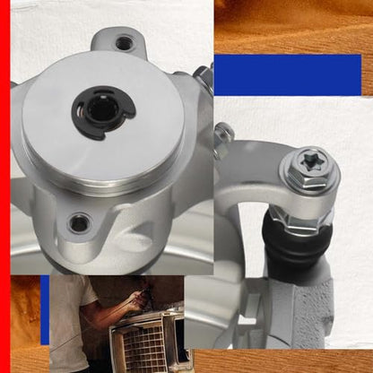 JC Whitney Rear Left Brake Caliper Assembly with Bracket