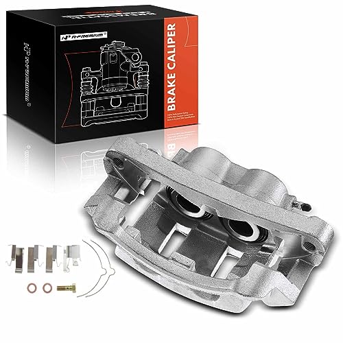 A-Premium Front Left Driver Disc Brake Caliper with Bracket - style: Front Driver