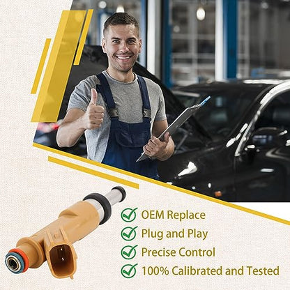 Compatible with/Toyota 2009-2018 Corolla & Matrix 1.8 Fuel Injectors