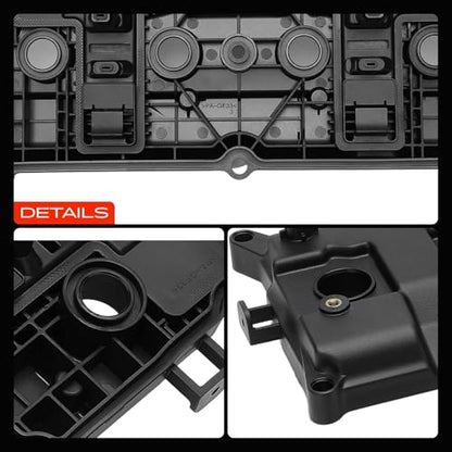 A-Premium Engine Valve Cover with Gasket & Bolts