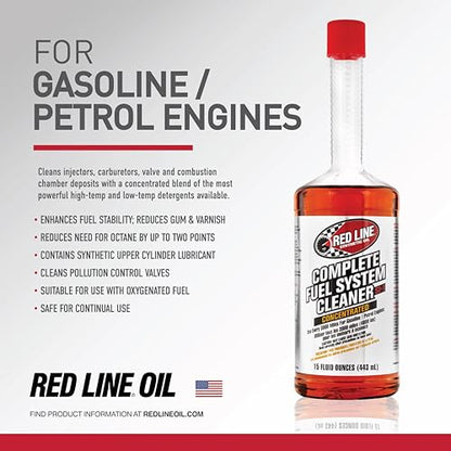 Red Line 60103 SI-1 Complete Fuel System Cleaner - 15 Ounce (12 Pack)