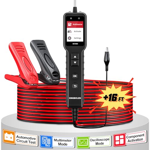 KINGBOLEN ECT300 Automotive Electrical Circuit Tester 16FT Cable