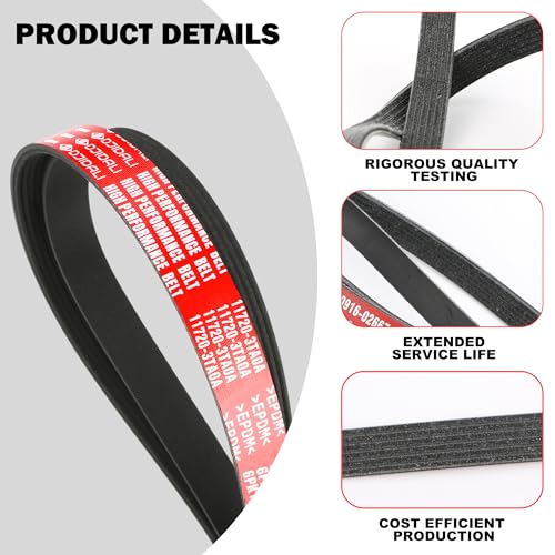 6PK1429 Serpentine Belt - size: 6PK1428