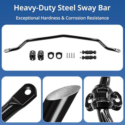 33mm Front Sway Bar End Link Kit Compatible with 1997-2016 Chevy Impala Monte Carlo, Buick Regal Century, Pontiac Montana Grand Prix, Replace 10257316