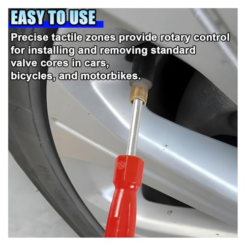5PCS Valve Core Removal Tool, Single Head Car Tire Valve Stem Tool - size: Single Head