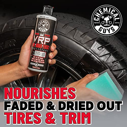 Chemical Guys TVD_107_16 VRP Vinyl, Rubber and Plastic Non-Greasy Dry-to-the-Touch Long Lasting Super Shine Dressing for Tires, Trim and More, Safe for Cars, Trucks, SUVs, RVs & More, 16 fl oz - size: 16 Fl Oz (2-Pack)