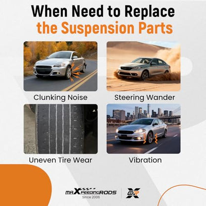maXpeedingrods Front Right Lower Control Arm for Chrysler 200 2015-2017 - size: Right