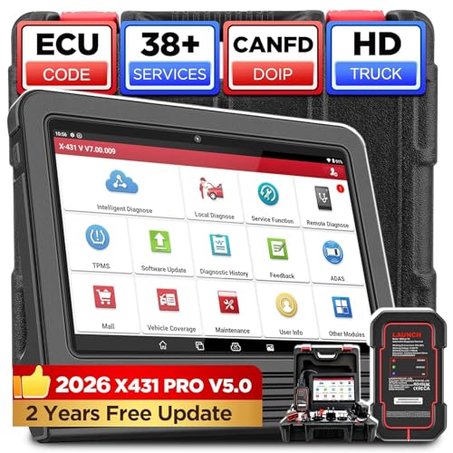 Launch X431 Pro V5.0 Diagnostic Scanner, Bidirectional OBD2 for All Car