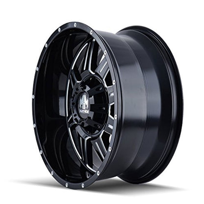 Mayhem Monstir Wheel with Milled Finish (18x9"/8x130.81mm, 0mm offset)