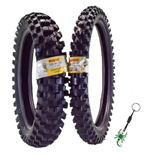 Pirelli Scorpion Extra X 80/100-21 Front & 120/90-19 Rear Tire Set - size: 80/100-21 F 120/90-19 R
