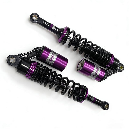 14.17-inch Rear Shock Absorber Suspension Motorcycle ATV Quad - color: Black Purple
