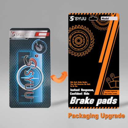 S SYUU Sintered Metal Motorcycle Front Rear Brake Pads Compatible with Kawasaki EX 250 R Ninja 250 R 2008-2012 EX 300 Ninja 300 2013-2016 EX 400 Ninja 400 Z 400 2018-2024 Z 250 SL 2015-2017 FA197FR