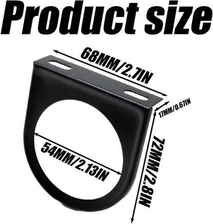 3Pcs Gauge Pod Holder, 52mm 2 Inch Single Hole Meter Gauge Mounting Panel