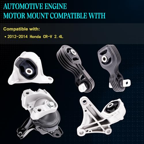 Motor Mount Kit for 2012-2014 CR-V 2.4L - size: 2012-2014 CRV 2.4L