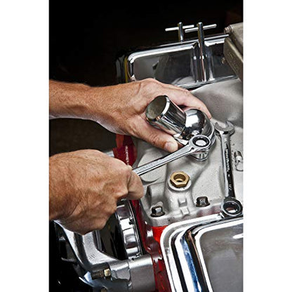 GEARWRENCH 20 Piece SAE/MM Ratcheting Combination Wrench Set| 35720A-02