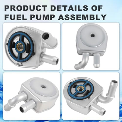 Engine Oil Cooler Assembly LF6W14700 fit for 07-08 Mazda 3 2.3L - color: LF6W14700