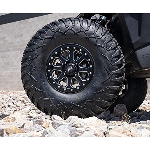 Tusk Terrabite 35x10.5-15 Radial Tire for UTV/ATV, Medium/Hard Terrain, Heavy Duty 8-Ply Rated Construction, Reinforced Sidewall Tread Armor, High Traction All-Terrain Performance - size: 35x10.5-15
