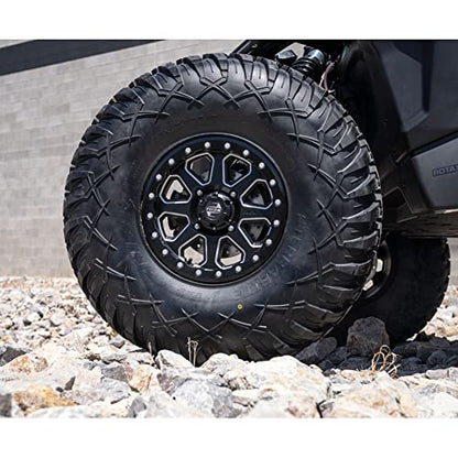Tusk Terrabite 35x10.5-15 Radial Tire for UTV/ATV, Medium/Hard Terrain, Heavy Duty 8-Ply Rated Construction, Reinforced Sidewall Tread Armor, High Traction All-Terrain Performance - size: 35x10.5-15