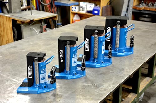 TEMCo Hydraulic Container/Machine Toe Jack (10 Ton - 20 Ton) Lift Capacity TH0026 - size: 10 Ton Toe / 20 Ton Top Capacity