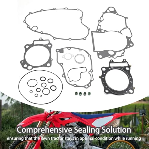 Top Bottom End Engine Gasket Kit, Replacement for Honda CRF450R Motorcycle 2002-2008
