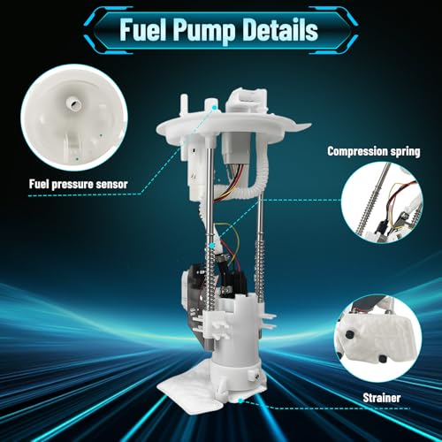 Fuel Pump Module Assembly E2441M Compatible with 2004-2008 Ford F-150 4.2L 4.6L 5.4L, for Lincoln Mark LT 2007-2008 5.4L, Replaces 4L3Z9H307CF SP2005M - color: E2441M