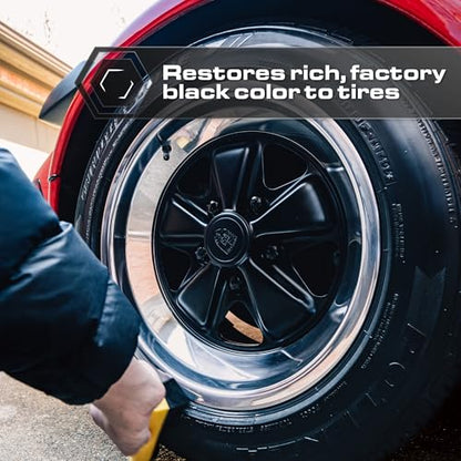Blackline Blackout Trim & Tire Dressing 16oz - No Sling Tire Shine - size: 16 fl oz