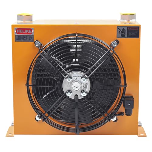 AH1012T-CA Hydraulic Air Cooler Air-Cooled Oil Radiator 100L/MIN Heavy Duty Industrial Cooling System AC 110V 60W