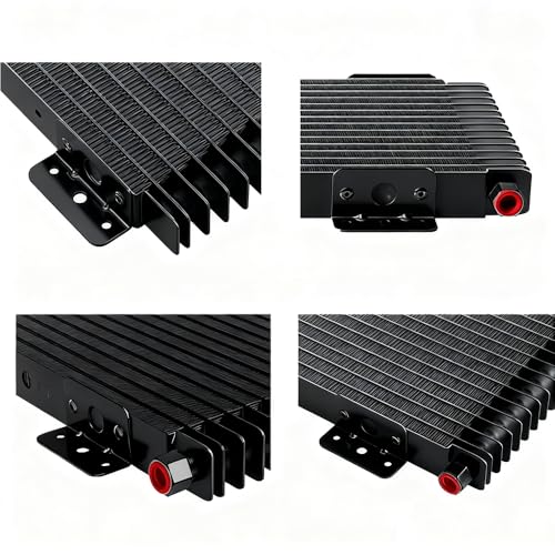 40k Transmission Oil Cooler Kit #LPD47391 (black) - color: black
