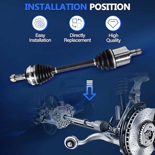 Maxfavor CV Axles Front for Toyota Avalon 1997-2004, Camry 1997-2001,