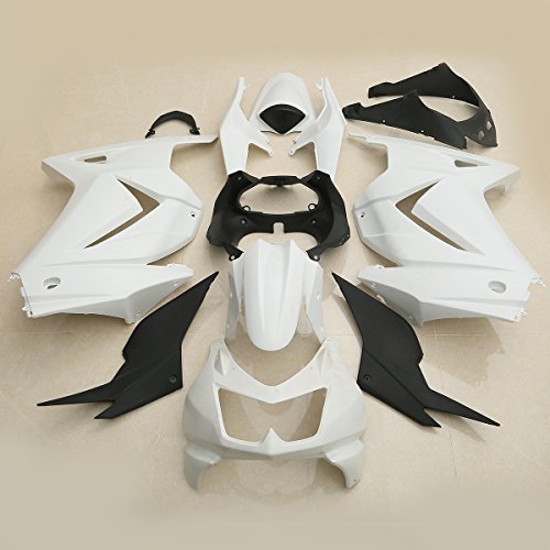 SLMOTO Kawasaki Fairing Kit Fit for Ninja 250R EX250 2008-2012 - color: For Ninja 250R 08-12