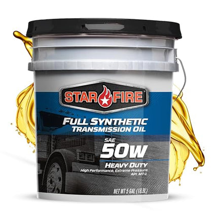 STARFIRE Full Synthetic SAE 50W HD Manual Transmission Oil – 5 Gallon Pail