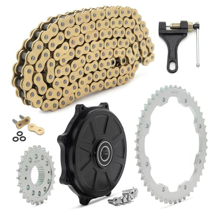 TOFR Belt Drive to Chain Drive Conversion Kit for Harley Touring 2009-UP - size: 25T+48T