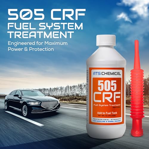 ATS Chemical 505 CRF Fuel System Treatment with Anti-Spill Spout - style: Fuel System Cleaner 16 FL OZ W/ Anti-Spill Spout