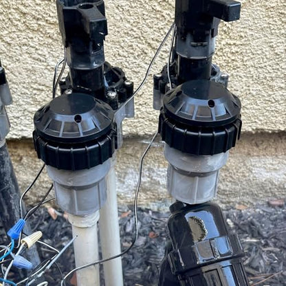3 Pack Sprinkler Valve Cap and Cover Kit, Plastic Cap and Cover Assembly Kit Sprinkler Valve for 1" Anti Siphon Irrigation Valves