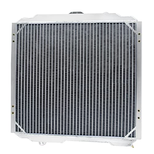 4 Row Radiator For Hummer H1 6.5L V8 Engine Diesel 2002 2003 2004 - size: 4 Row Radiator+CNC 1.3Bar Cap