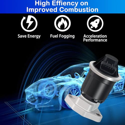 EGV1134 Exhaust Gas Recirculation EGR Valve Compatible with Acura MDX 2010-2013,RL 2009-2012,TL 2009-2013,TSX 2010-2013,for Honda Accord 2008-2012,for Odyssey 2008-2013,for Pilot 2009-2014