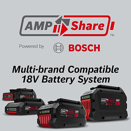 BOSCH GDS18V-740CB14 PROFACTOR™ 18V Connected 1/2 In. Impact Wrench Kit with Friction Ring and (1) CORE18V 8 Ah High Power Battery - style: w/ 18V 8 Ah Battery & Bluetooth Connectivity