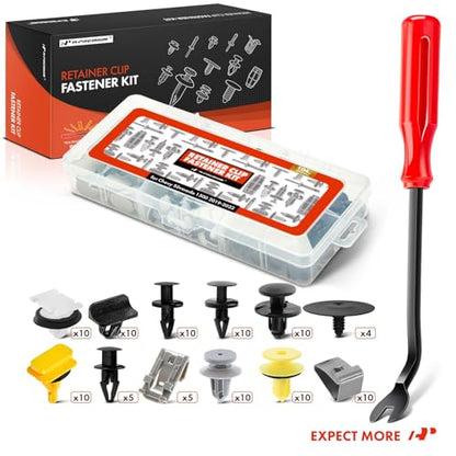 A-Premium 110PCS Retainer Clip Kit Compatible with Chevrolet