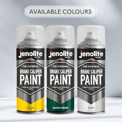 JENOLITE Brake Caliper Paint Aerosol, Red 1x13.5oz - color: Red, size: 13.5 Ounce (Pack of 1)