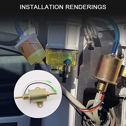 JDMSPEED New Fuel Pump Replacement For Polaris Ranger 400 500 1999-2012 Replaces 4011545 4011492 4010658 4170020 E11005 Electric Fuel Pump