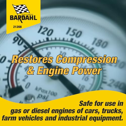 Bardahl Engine Protection Motor Oil Additive Zinc ZDDP High Mileage 12 oz