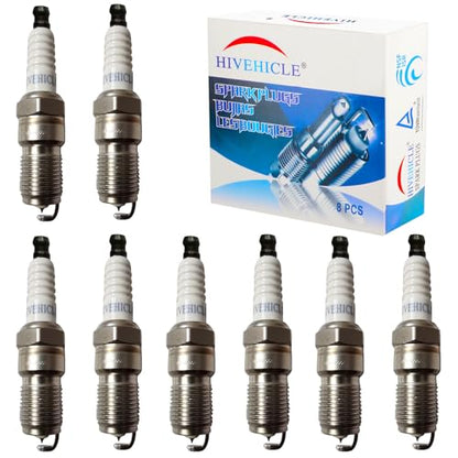 V7443 Laser Iridium Spark Plugs - Automotive Replacement Spark Plugs,OE Replace SP432,8 Pack