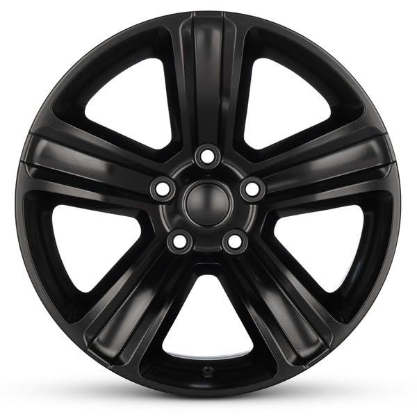 20x9 in Aluminum Wheel Rim 5 Lug 139.7mm 19mm Offset 77.8mm CB| Painted Satin Black finish Fits 2016-2022 Dodge Ram 1500 | New OEM Replacement | 1UB18RXFAB - size: 20x9 - OEM Replacement