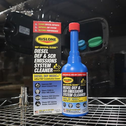 Rislone 4784 DEF Crystal Clean™ Diesel DEF & SCR Emissions System Cleaner, 11.8 oz (Pack of 6) - size: 11.8 Fl Oz (Pack of 6)