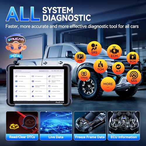 MUCAR 892BT Full System AI Bidirectional Scan Tool, Free Lifetime Updates