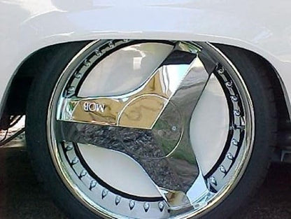 16's Wheel Dust Covers, Dust Plates, Dust Shields, 5 & 6 Lug Universal, Qty 1 = Set of 4